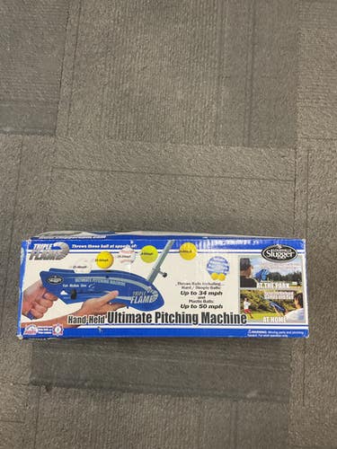 Used Louisville Slugger HAND-HELD ULTIMATE PITCHING MACHINE BB/SB Training Aid 11614-S000236182