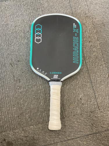 Used 11SIX24 HURACHE-X POWER PADDLE Pickleball Racquet Black 11614-S000236128