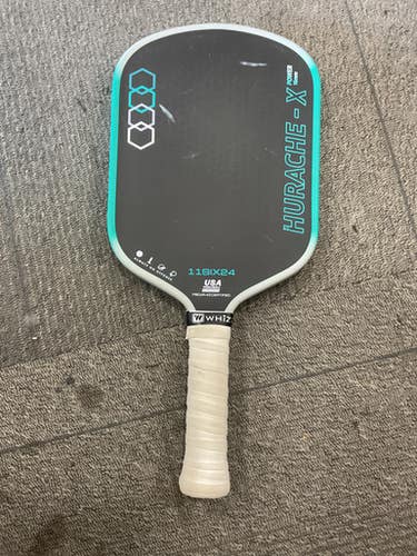 Used 11SIX24 HURACHE-X POWER PADDLE Pickleball Racquet Black 11614-S000236129