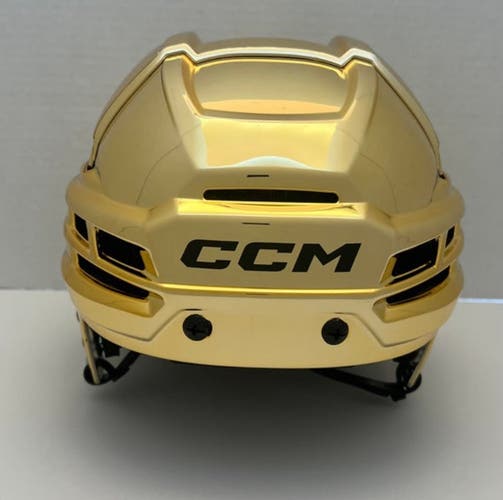 CCM Tacks 720 Pro Stock Hockey Helmet - S - Gold Chrome