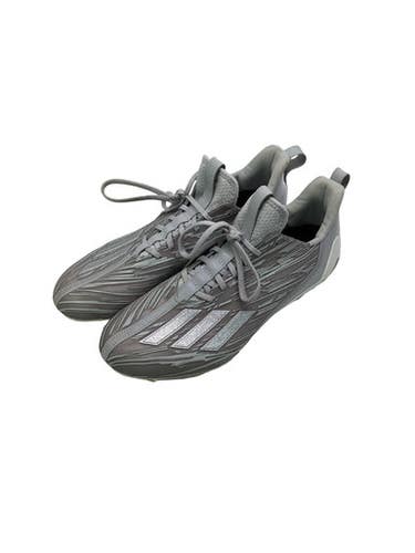 Used Adidas Adult FB Cleats Grey Senior 12 11347-S000268817