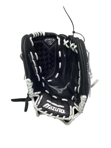 Used Mizuno PRO SELECT RH Throw Fastpitch Gloves Black 12" 11347-S000268795