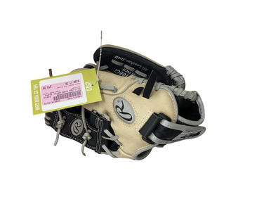 Used Rawlings SURE CATCH BB/SB Glove RH Throw Black And Silver 11" 11613-S000181980