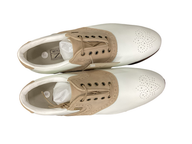 Used MIZ COLLECTION GOLF SHOES Mens Golf Shoes White Senior 10 11613-S000181932