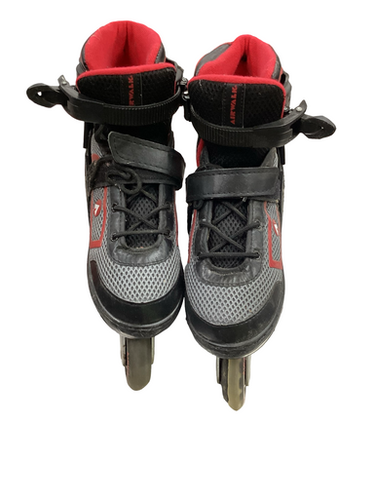 Used Airwalk SKATES Senior Rec Fitness Skates Black Adjustable 11613-S000181997