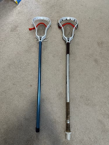 2 lacrosse sticks used bundle