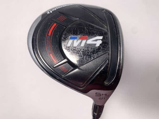 TaylorMade M4 5HL Fairway Wood 21* Fujikura Atmos 5R Red Regular RH