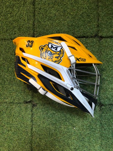 Michigan Yellow Cascade XRS Pro Helmet (Used)