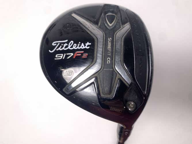Titleist 917 F2 3 Fairway Wood 15* Diamana Blue S+70x5ct 70g Stiff RH