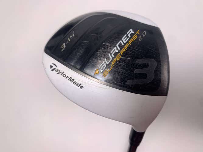 TaylorMade Burner Superfast 2.0 3 Fairway Wood 15* Matrix XCON-4.8 Regular RH