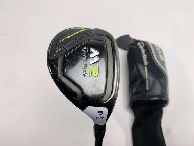 TaylorMade M2 2017 5 Hybrid 25* M2 REAX 75g Stiff RH HC Oversize Grip
