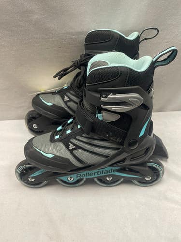 Used Rollerblade ZETRABLADE Senior Rec Fitness Skates Grey Senior 7 11490-S000272869