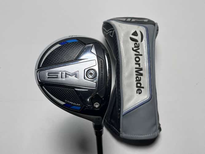 TaylorMade SIM Ti 3 Fairway Wood 15* HZRDUS Smoke Yellow 6.5 70g XStiff RH HC