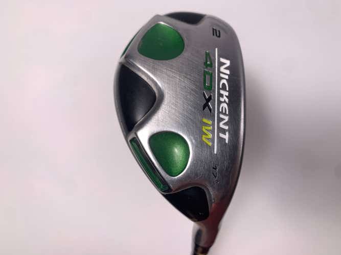 Nickent 4DX Ironwood 2 Hybrid 17* UST SR3 Stiff Graphite Mens RH