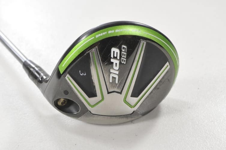 Callaway GBB Epic 3-15* Fairway Wood Regular Flex Right HZRDUS Graphite # 209759