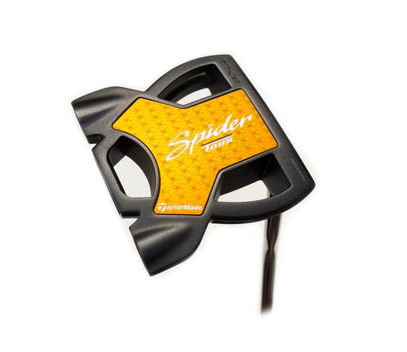 TaylorMade Spider Tour Black T7-CB Steel KBS Double Bend 35" Mallet Putter