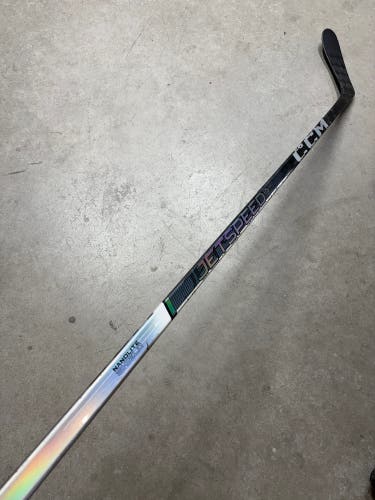 70 Flex P28 Senior CCM Jetspeed FT6 Pro Left Hand Hockey Stick Pro Stock (Used)