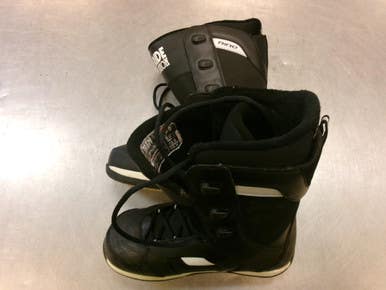 Used Ride ORION Mens Snowboard Boots Black Senior 10 11339-S000202017