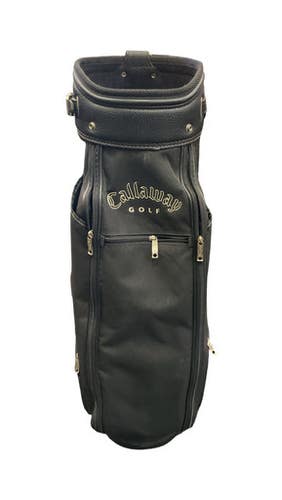 Used Callaway 6 WAY Mens Stand Bag Black 11859-S000030810