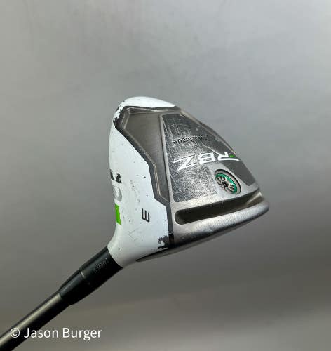 Right Handed TaylorMade RBZ 3 Wood 15* 70g Stiff Flex Graphite Golf Club