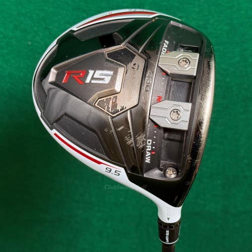TaylorMade R15 430 9.5 Driver Mitsubishi Rayon Bassara E42 Graphite Regular