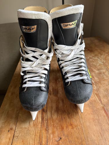 Graf Supra 705 Hockey Skates Regular Width 9 (Used)