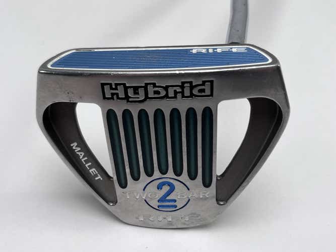 Guerin Rife Two Bar Mallet Putter 35" Mens RH