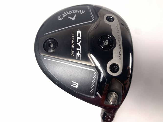 Callaway Elyte Ti 3 Fairway Wood 15* Project X Denali Blue 6.0 60g Stiff RH