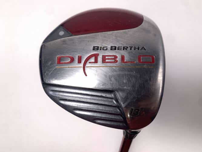 Callaway Big Bertha Diablo Fairway Wood 13* 60g Stiff Graphite Mens RH