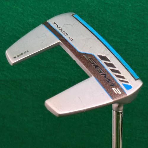 Ping Sigma 2 TYNE 4 Platinum Black Dot Adjustable Flow-Neck Putter w/ HC