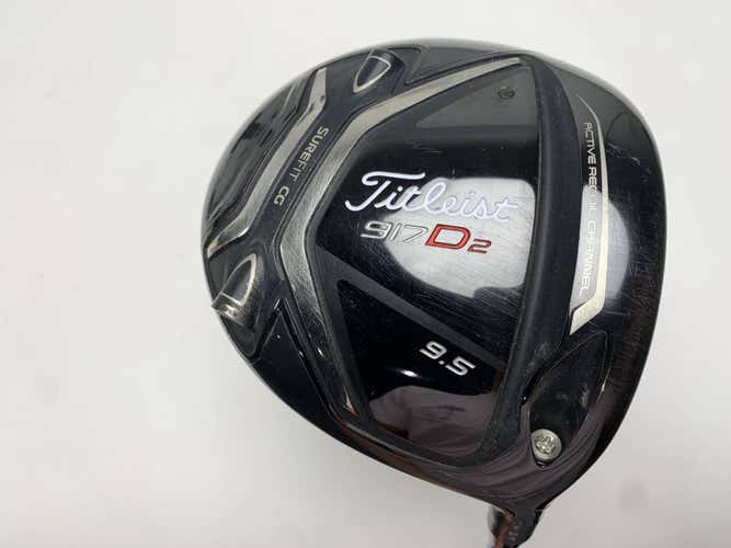 Titleist 917 D2 Driver 9.5* Project X Even Flow 6.0 65g Stiff Graphite Mens RH