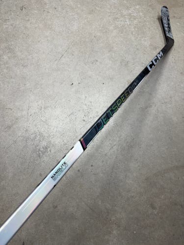 90 Flex P28M Senior CCM Jetspeed FT6 Pro Left Hand Hockey Stick Pro Stock (Used)