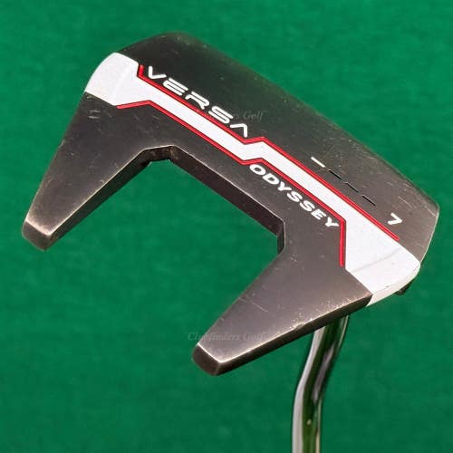 Odyssey White Hot Versa #7 Black 36" Double-Bend Mallet Putter Golf Club