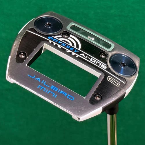 Odyssey Ai-ONE Jailbird Mini CH Crank Hosel 35.5" Putter Golf Club SL90 w/ HC