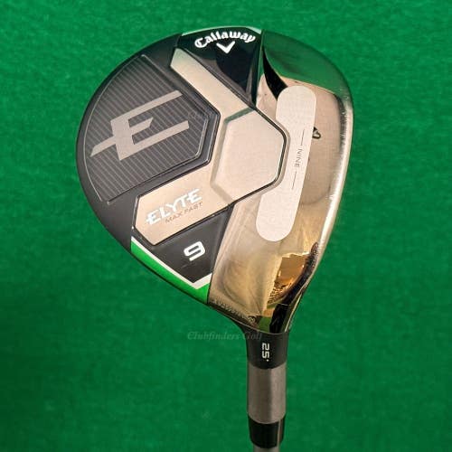 Callaway ELYTE Max Fast 25 Fairway 9 Wood Air Speeder 50-S Graphite Stiff w/HC