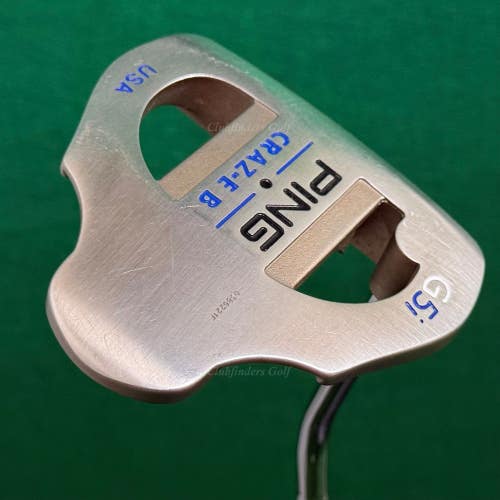 Ping G5i Craz-E B Black Dot 35.5" Heel-Shafted Mallet Putter w/ Super Stroke