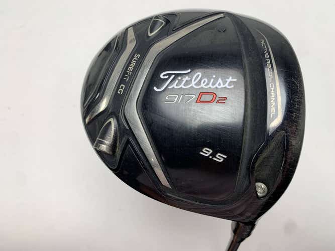 Titleist 917 D2 Driver 9.5* Mitsubishi Rayon Diamana Blue S+60x5ct 60g Stiff RH