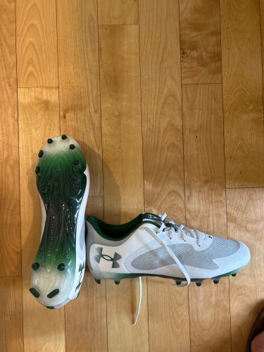 White Men's Size M 12.0 (W 13.0) Under Armour Command Mc Low Top (New)