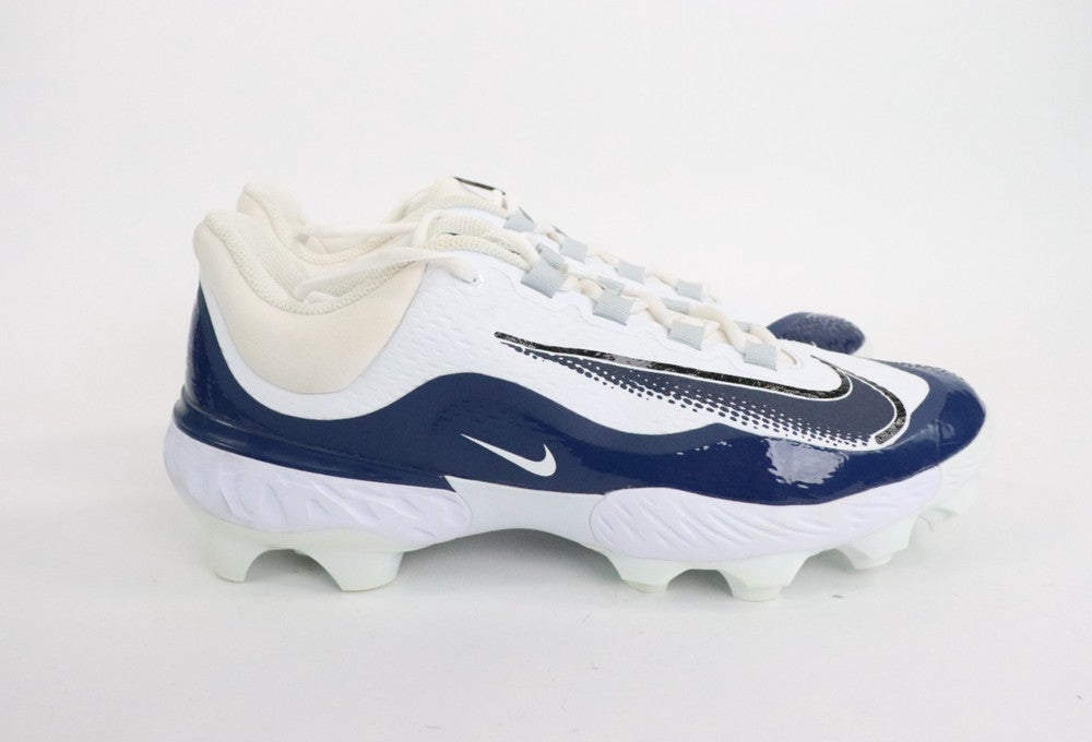 Nike Alpha Huarache Elite 4 Low MCS Baseball Cleats Gray  display picture 1