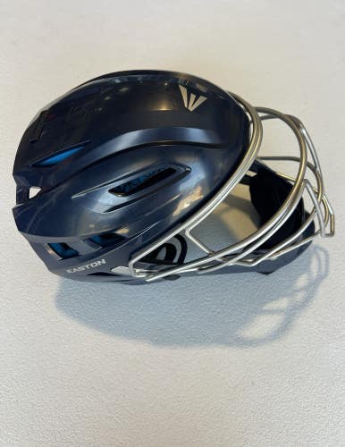 Easton Adult Gametime Elite 3 Catcher's Helmet Adult 15+ Navy NEW Read