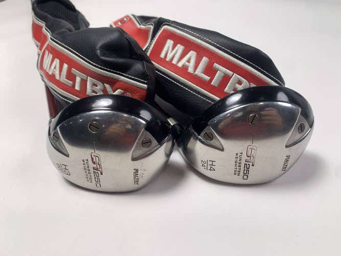 Maltby Gt250 3 & 4 Hybrid Set 20* 24* UST Mamiya iRod Regular Graphite RH HC