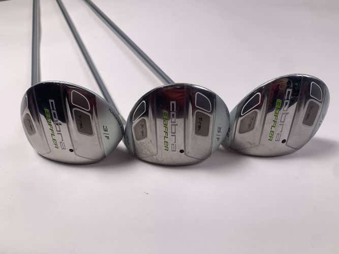 Cobra Baffler T-Rail Womens Wood Set 3 5 7 | 18* 20* 22* 55g Ladies RH