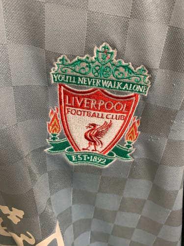 Liverpool FC Gray XXXL Men's Adidas Jersey