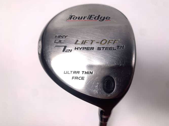 Tour Edge Lift Off 7 Fairway Wood 21* Speed FIt 50-65 mph Senior Graphite RH