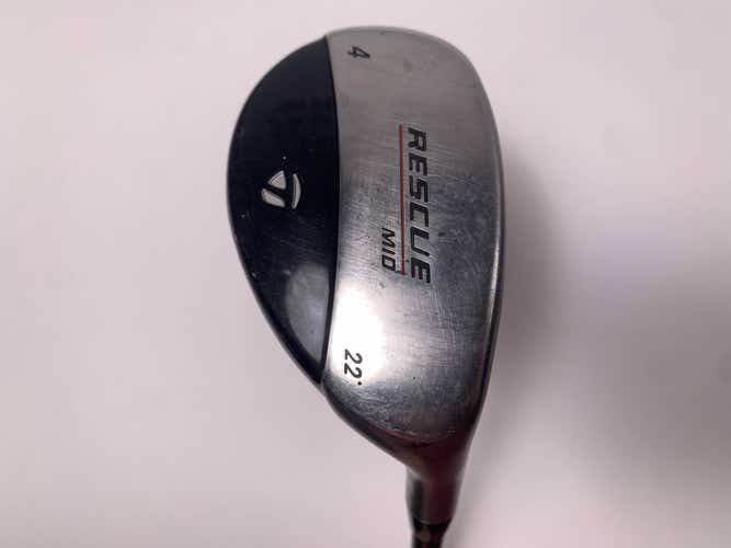 TaylorMade Rescue Mid 4 Hybrid 22* 65g Regular Graphite Mens RH