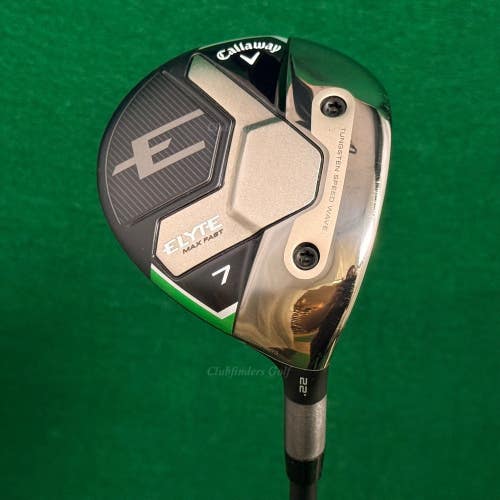 Callaway ELYTE Max Fast 22 Fairway 7 Wood Tensei 1K Black 75-S Stiff w/HC