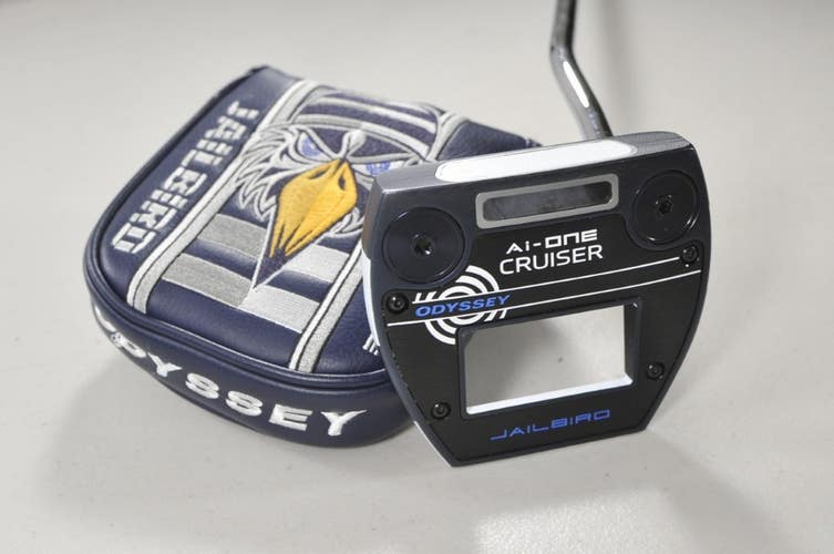 Odyssey Ai-ONE Cruiser Jailbird 38" Putter RH Steel with Head Cover  # 218089