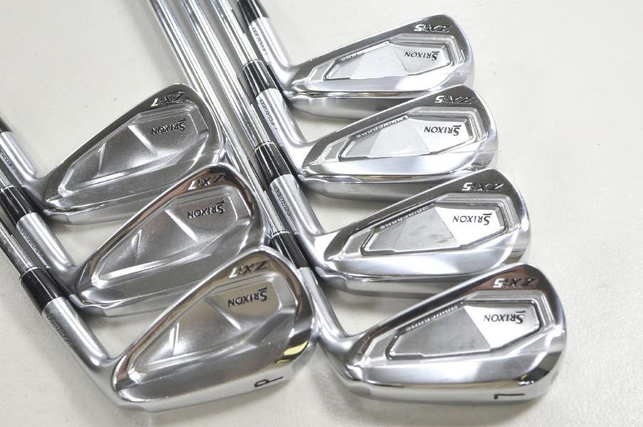 Srixon ZXi5/ZXi7 Combo 4-PW Iron Set Stiff Flex Right Project X LZ