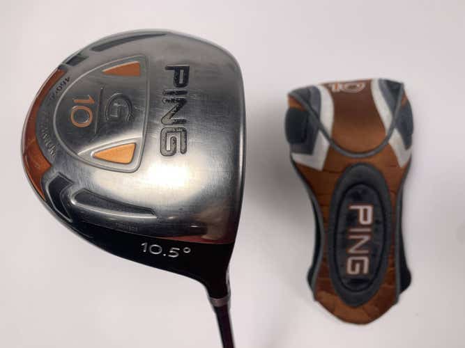 Ping G10 Driver 10.5* Grafalloy ProLaunch Red Stiff Graphite Mens RH HC