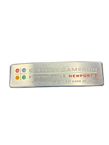 Used Titleist SCOTTY CAMERON STUDIO STYLE NEWPORT 2 Mens Putter RH 11682-S000132071